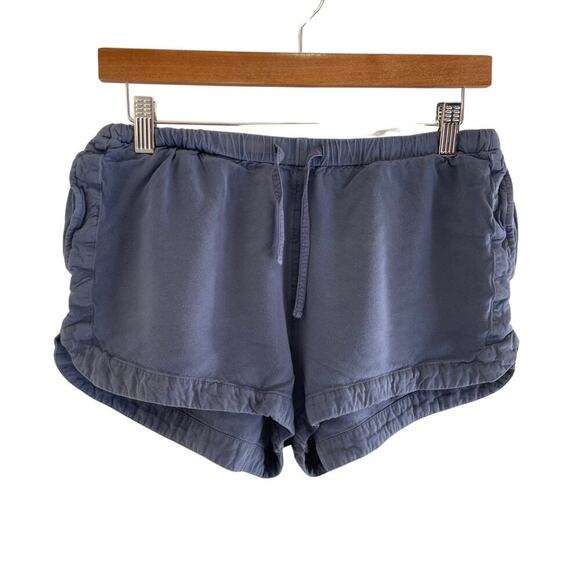 RVCA Elastic Waist Lightweight Summer Short Blue Size Medium 0629C - Picture 1 of 8